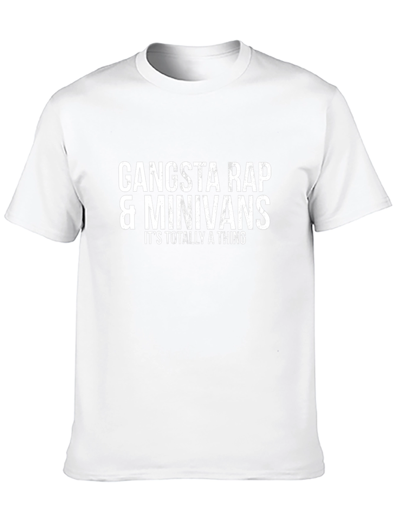 Gangsta Rap & Minivans Graphic T-Shirt