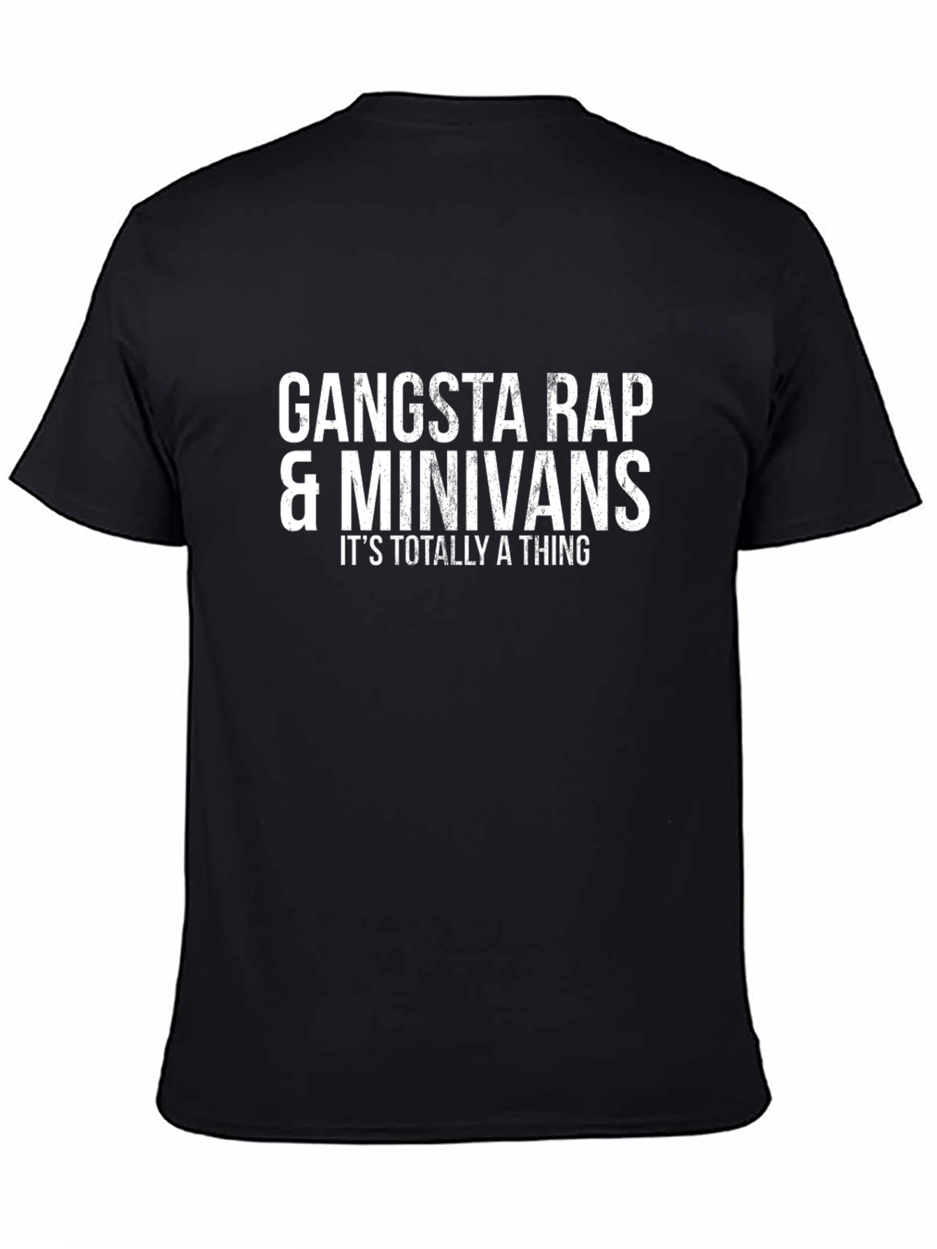 Gangsta Rap & Minivans Graphic T-Shirt