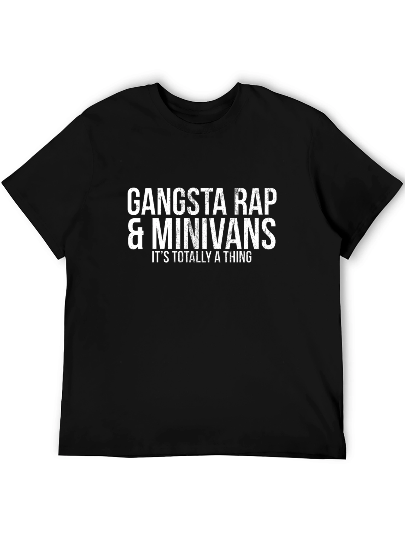 Gangsta Rap & Minivans Graphic T-Shirt