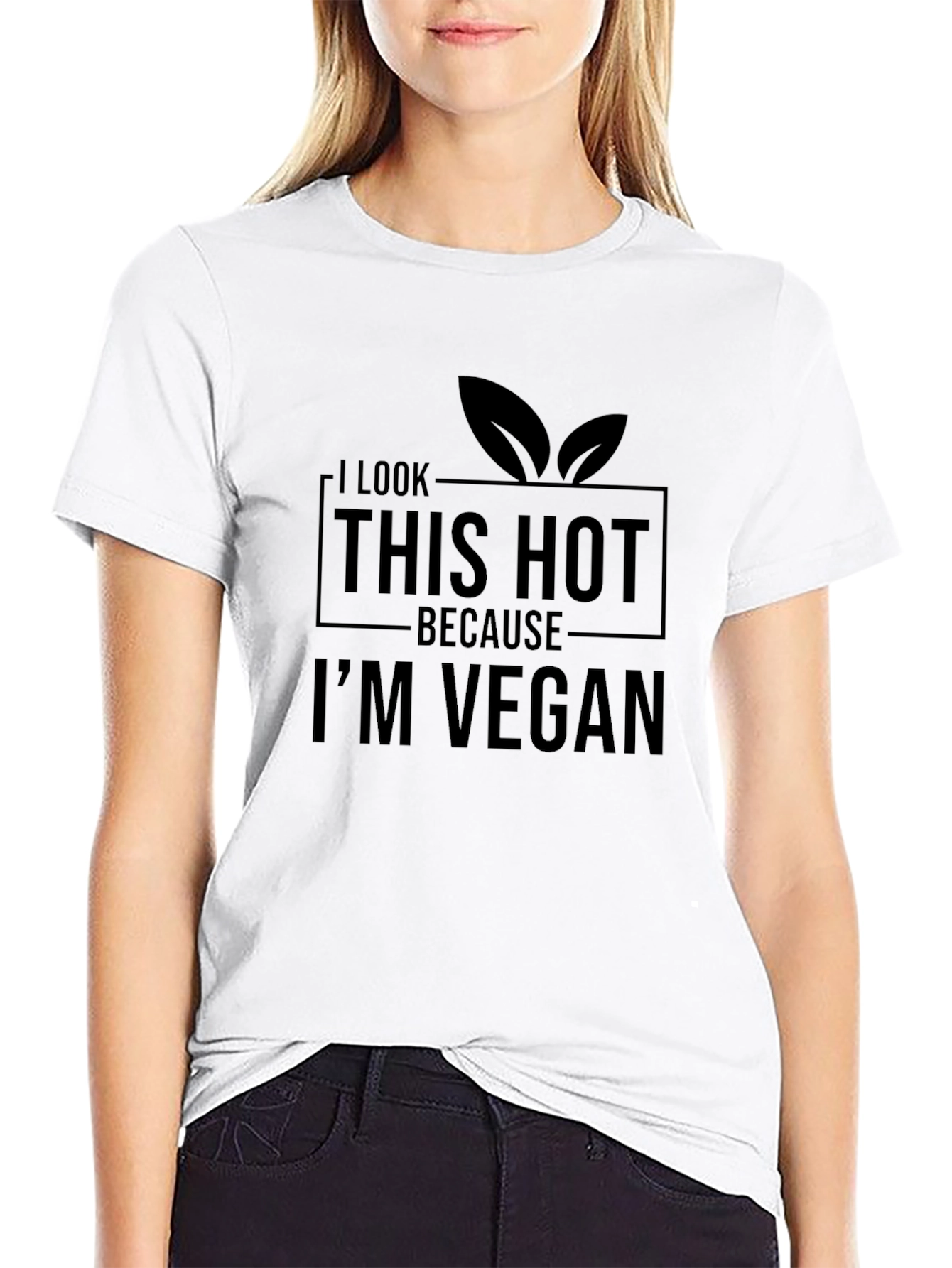 Vegan Hot T-Shirt - Black
