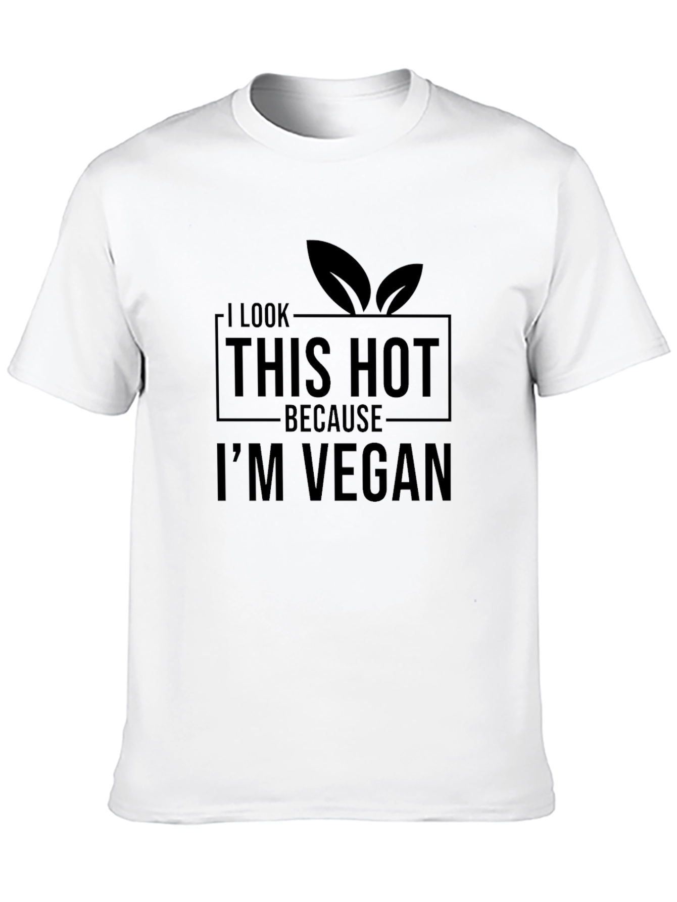 Vegan Hot T-Shirt - Black