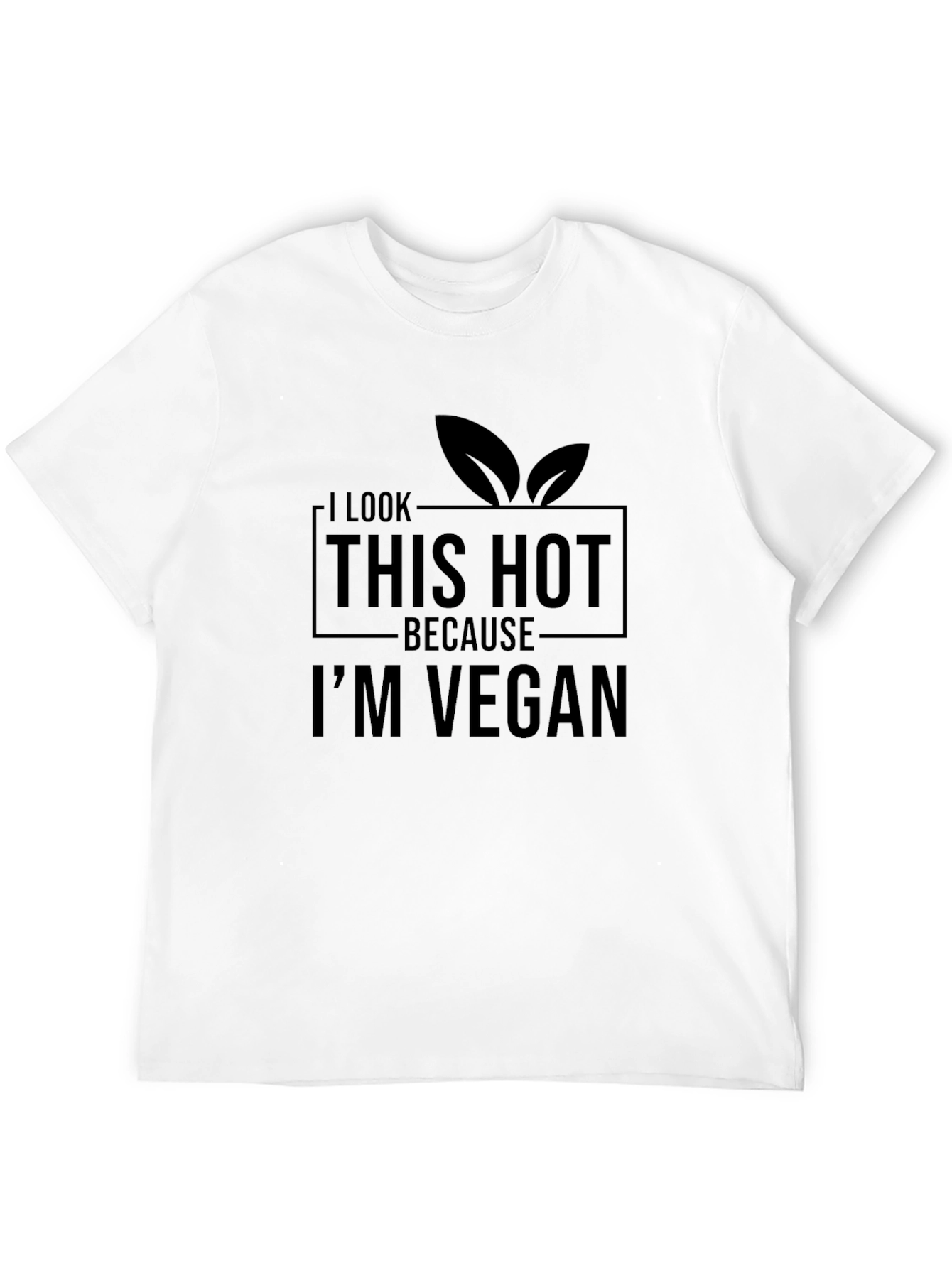 Vegan Hot T-Shirt - Black