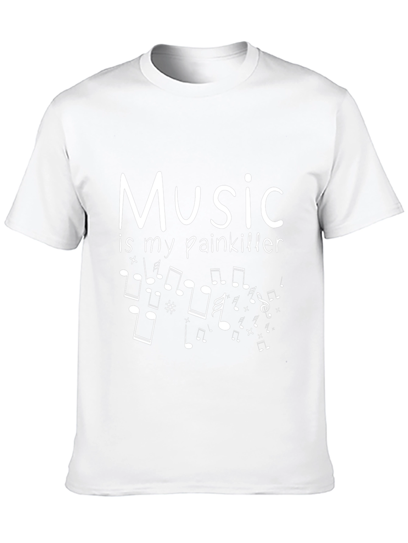 Music is My Painkiller T-Shirt | Stylish Graphic Tee