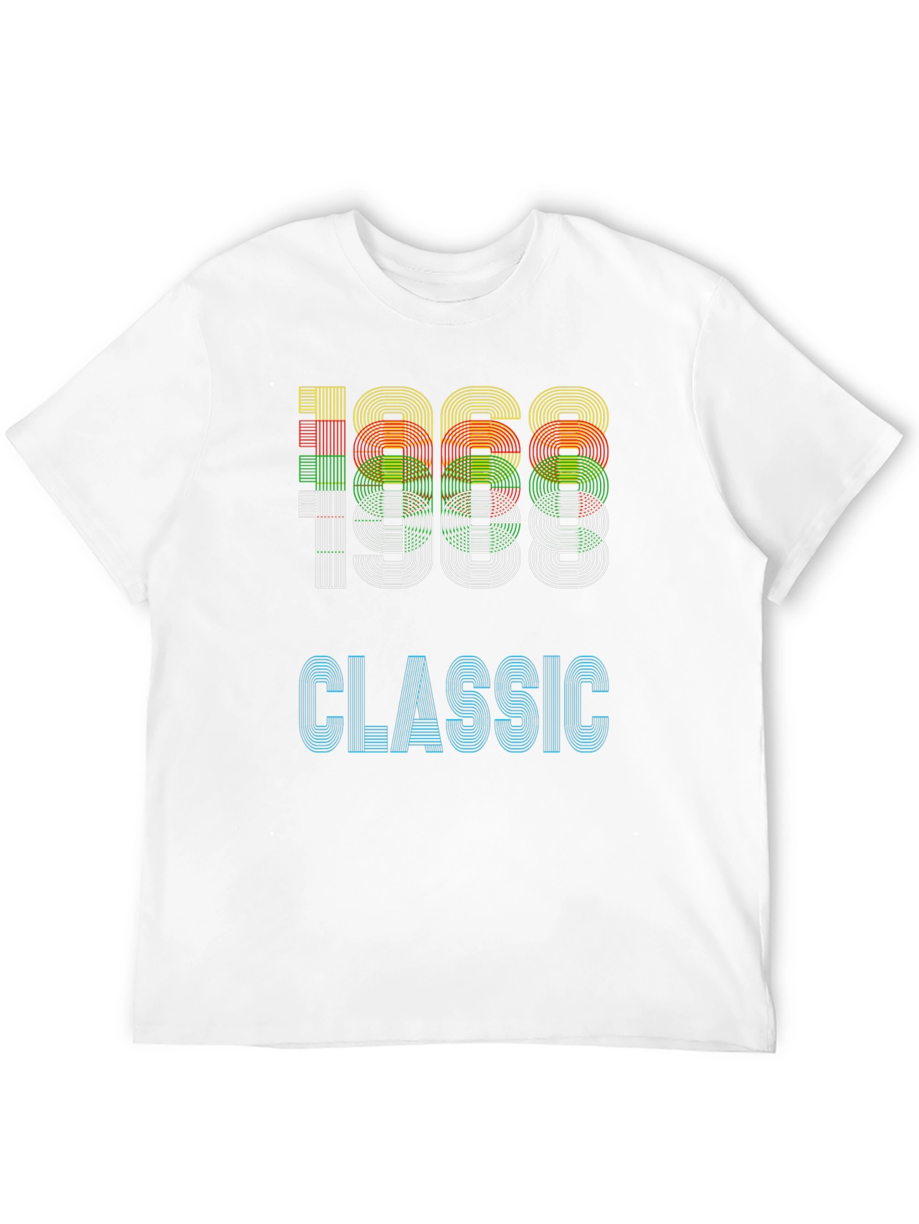 1968 Classic Graphic Tee - Retro Style
