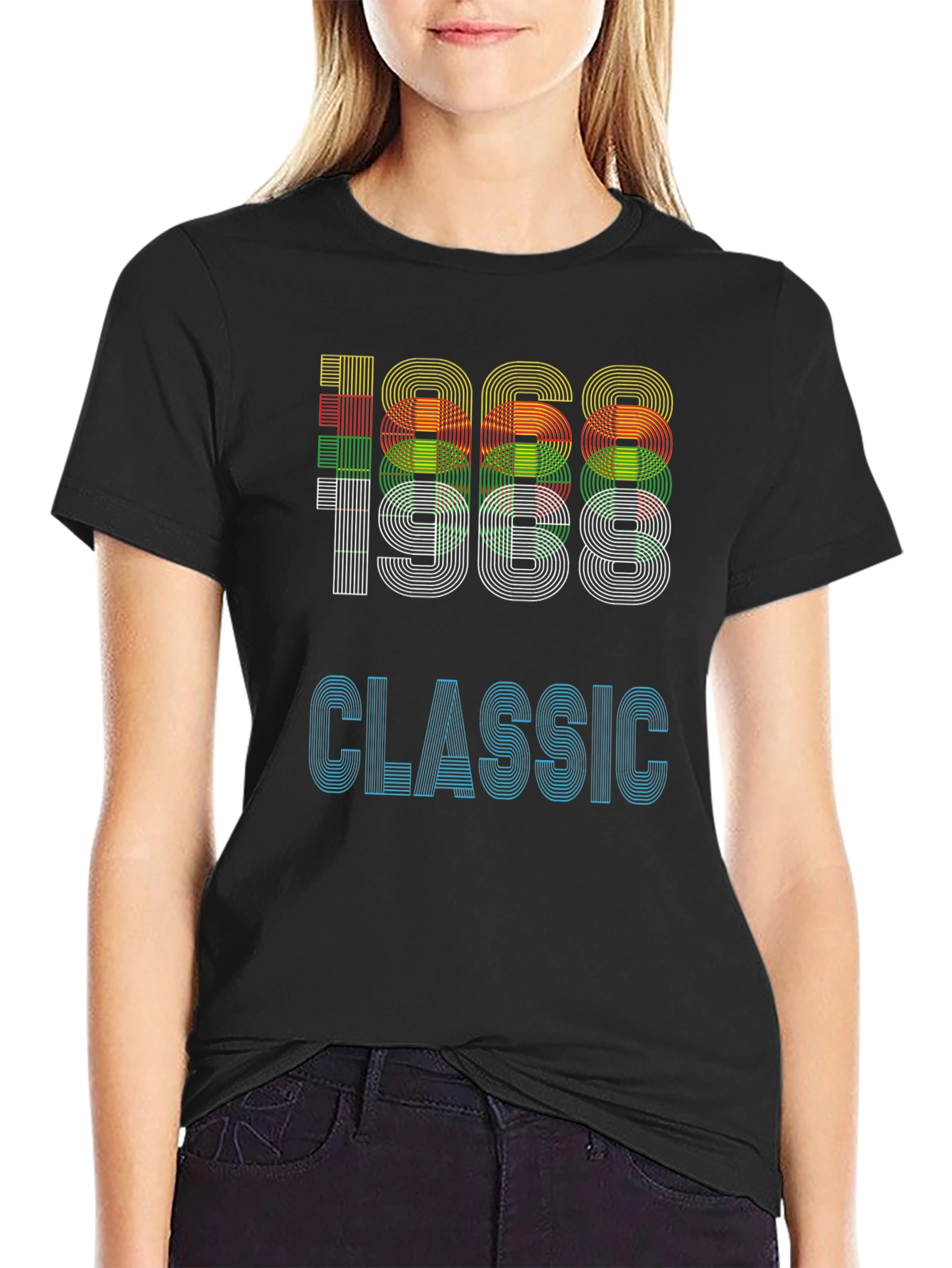 1968 Classic Graphic Tee - Retro Style