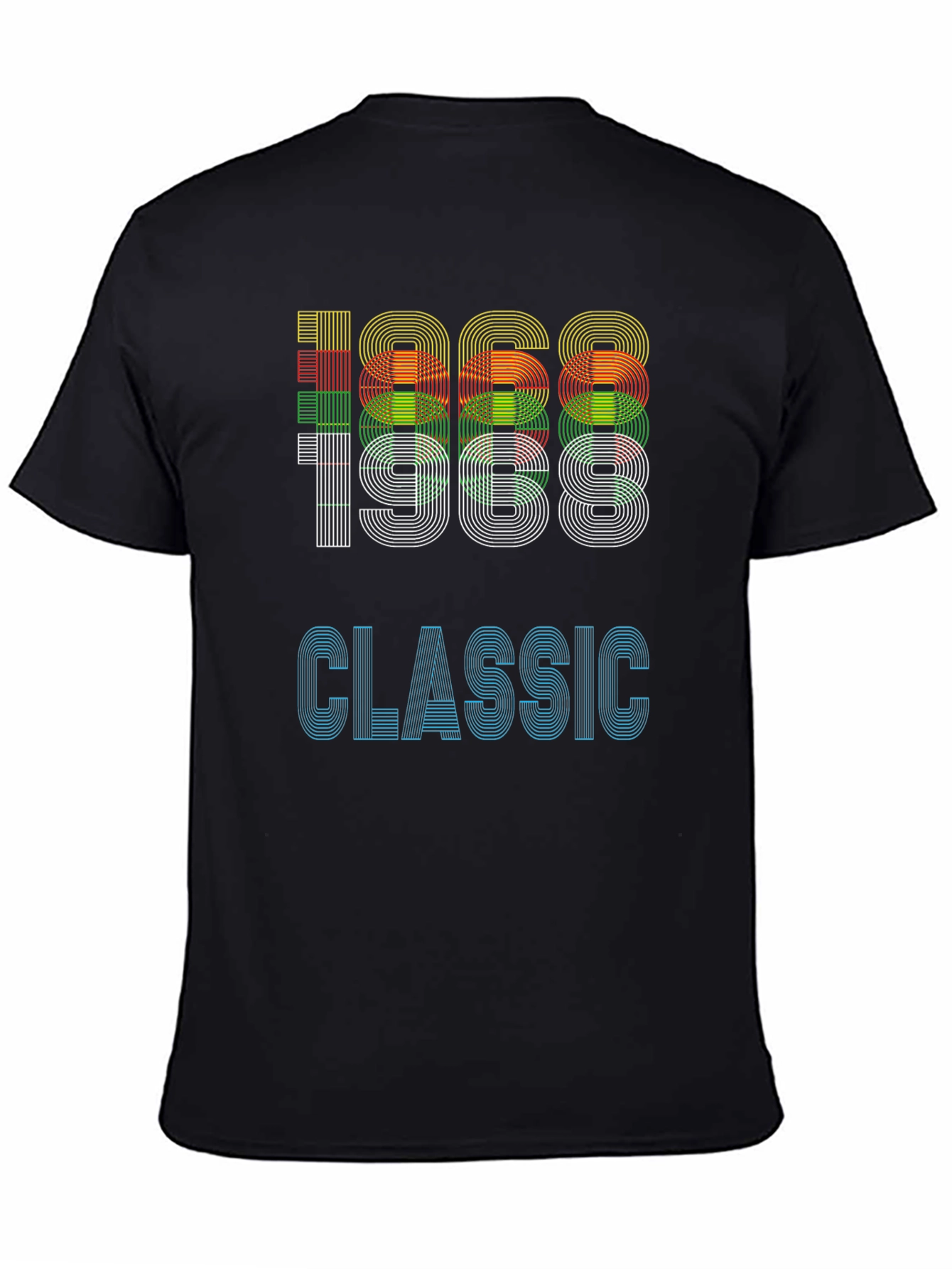 1968 Classic Graphic Tee - Retro Style