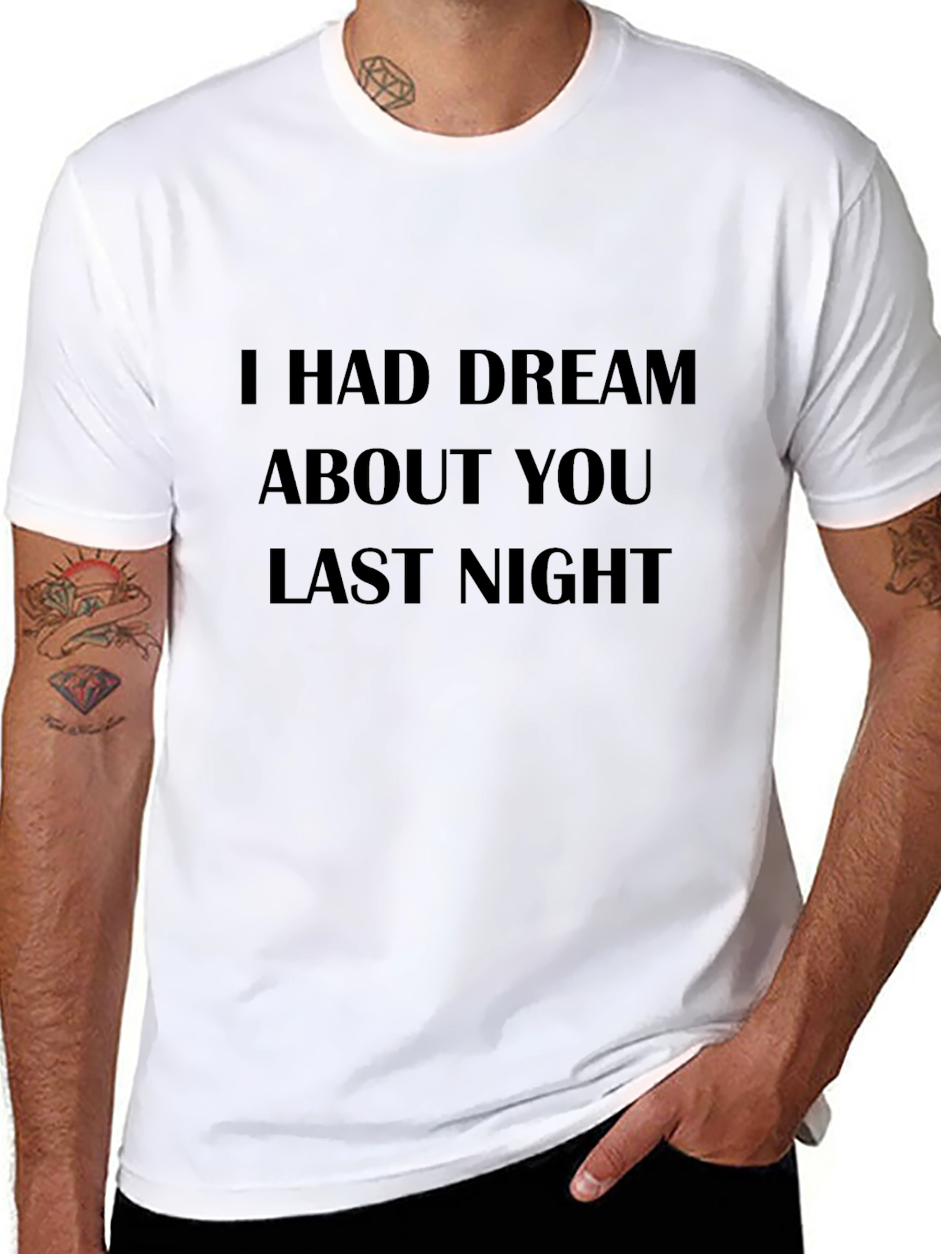 Dream About You Black Graphic Tee