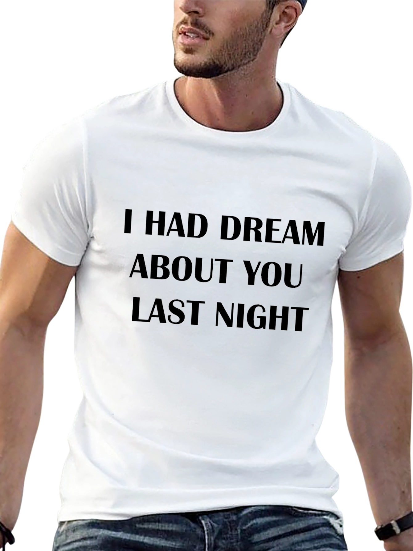 Dream About You Black Graphic Tee