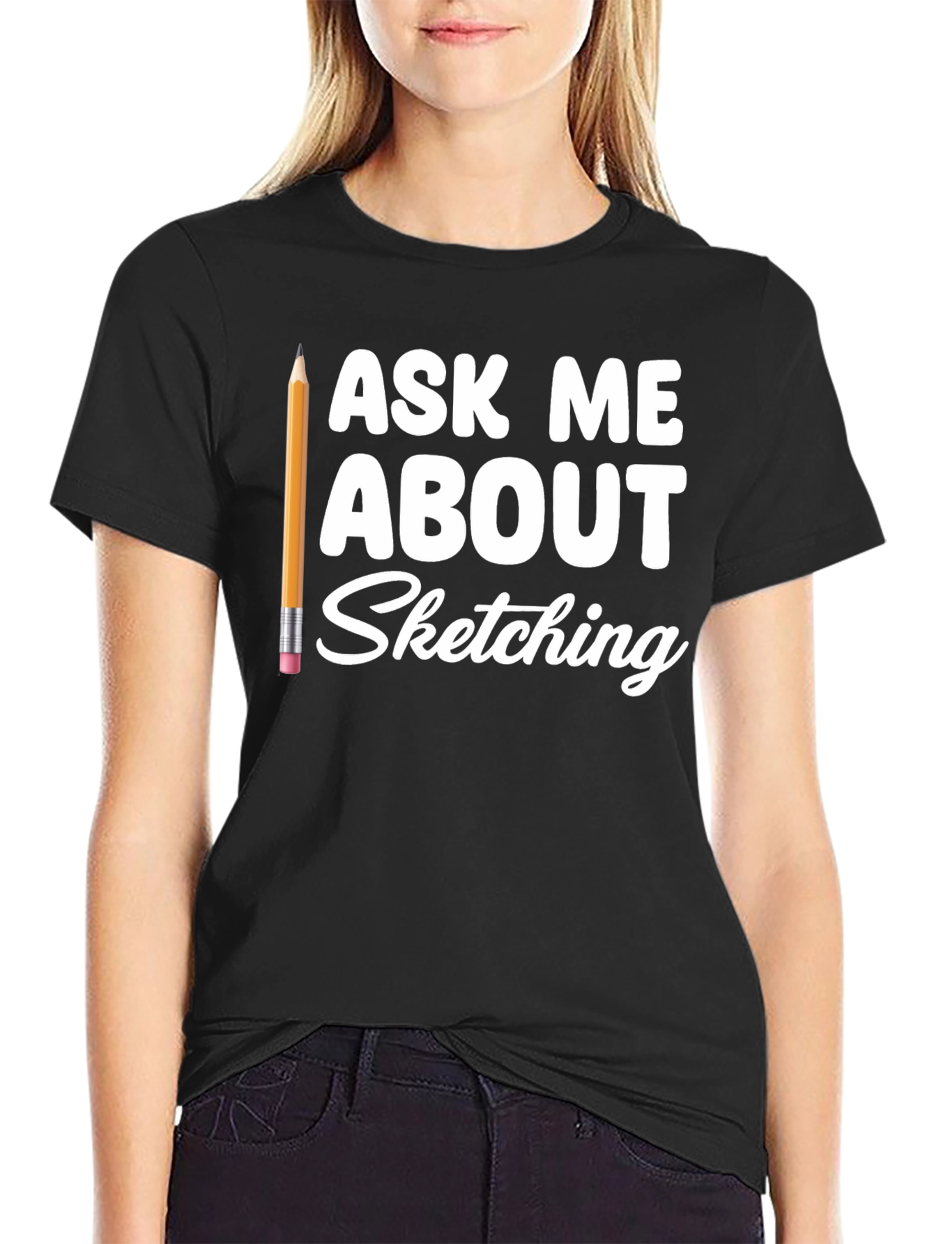 Ask Me About Sketching T-Shirt