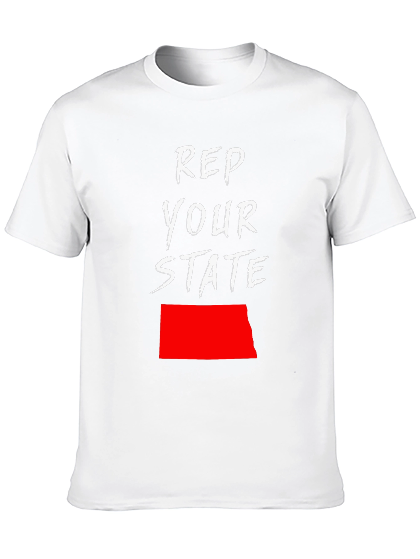 Rep Your State T-Shirt - North Dakota Pride