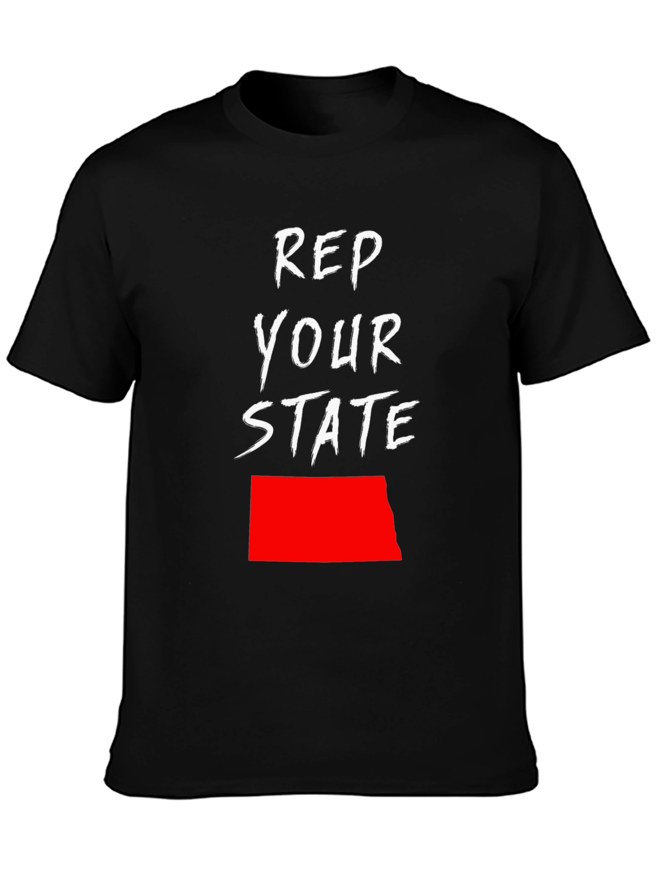 Rep Your State T-Shirt - North Dakota Pride