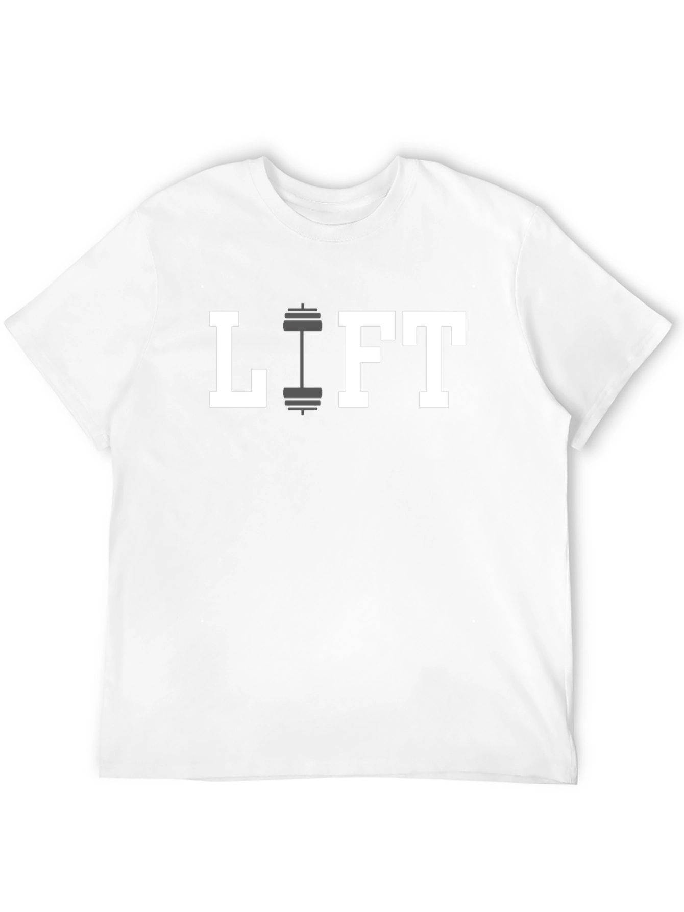 Lift Weights Graphic Tee - Black Fitness Shirt