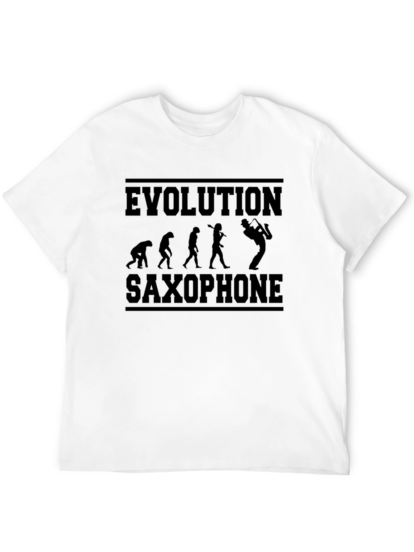 Evolution Saxophone T-Shirt