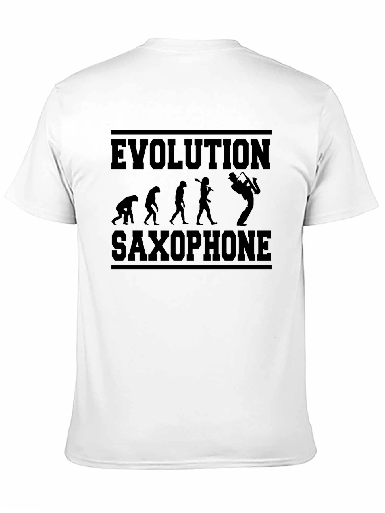 Evolution Saxophone T-Shirt