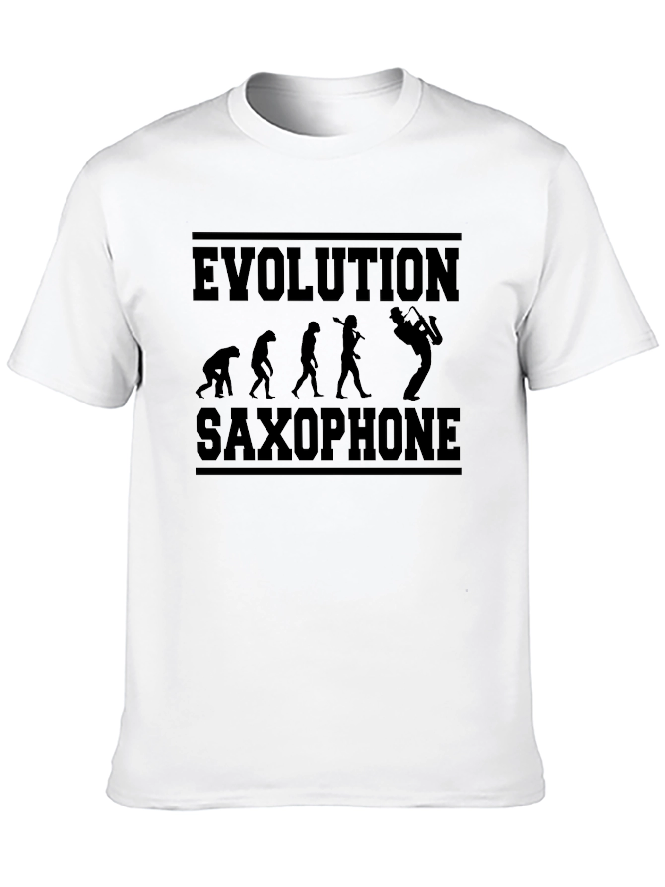 Evolution Saxophone T-Shirt
