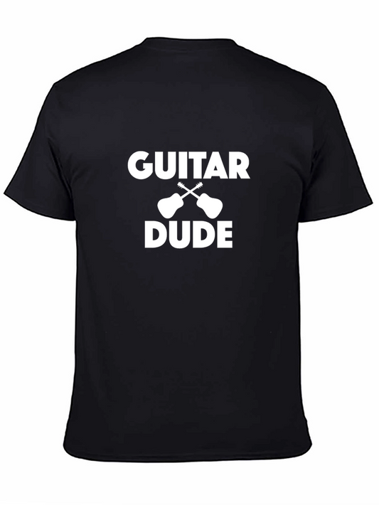Guitar Dude Black Graphic Tee