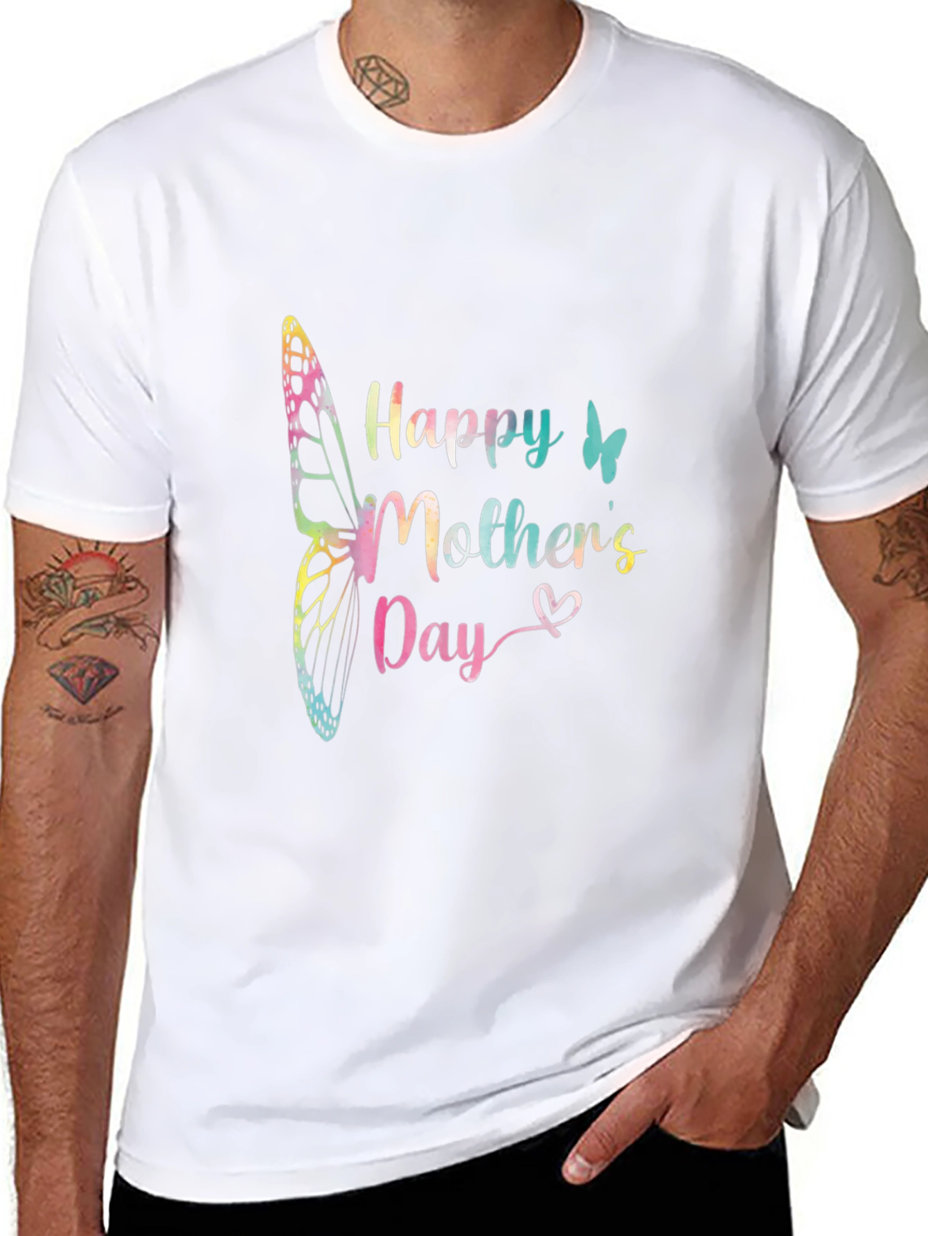 Happy Mothers Day Butterfly T-Shirt