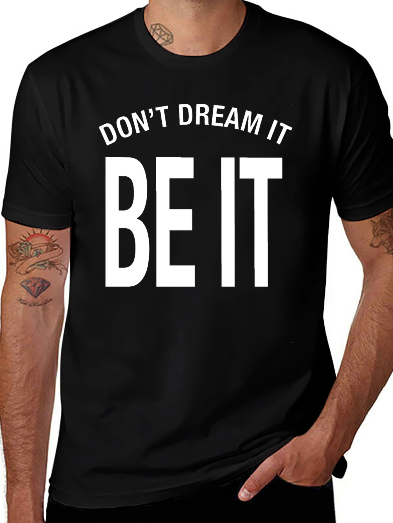 Dont Dream It Be It Graphic Tee - Black