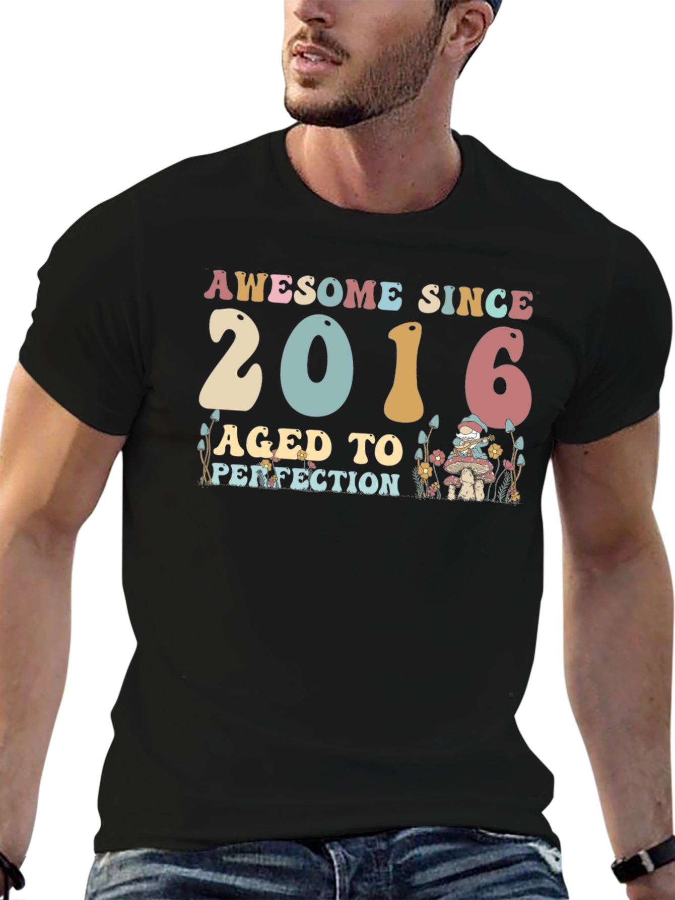 Awesome Since 2016 Graphic T-Shirt