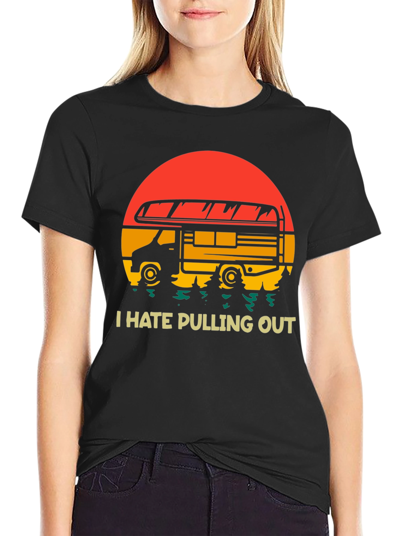I Hate Pulling Out Camping RV T-Shirt
