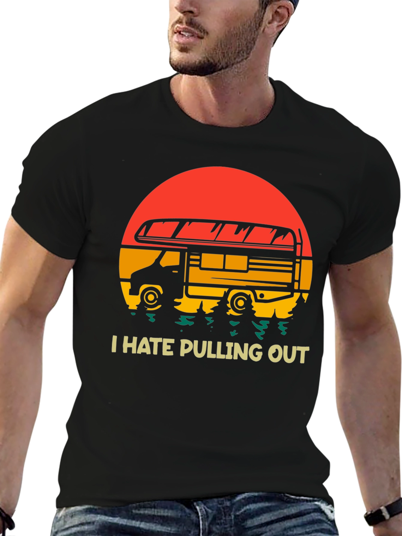 I Hate Pulling Out Camping RV T-Shirt