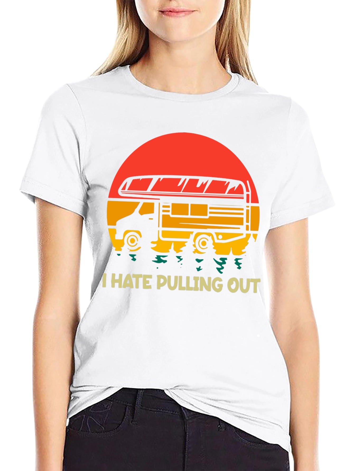 I Hate Pulling Out Camping RV T-Shirt