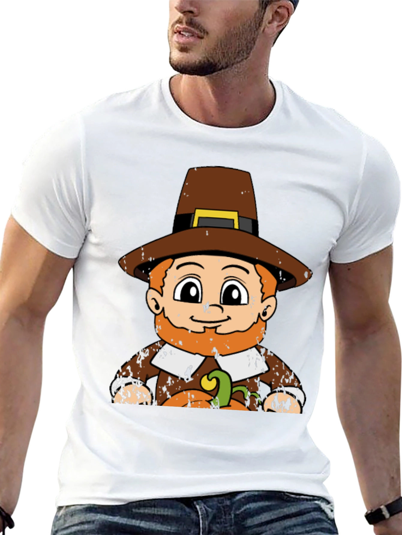 Pilgrim Boy Thanksgiving T-Shirt - Holiday Style