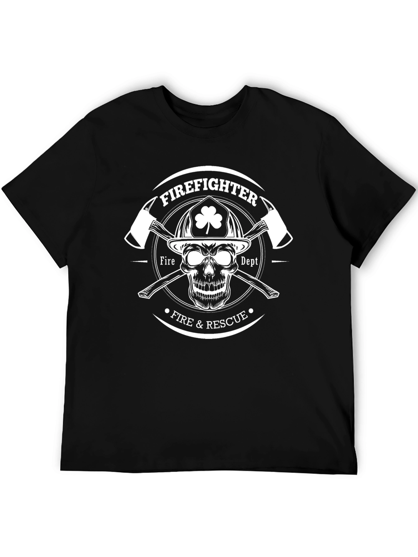 Firefighter Skull T-Shirt - Fire & Rescue