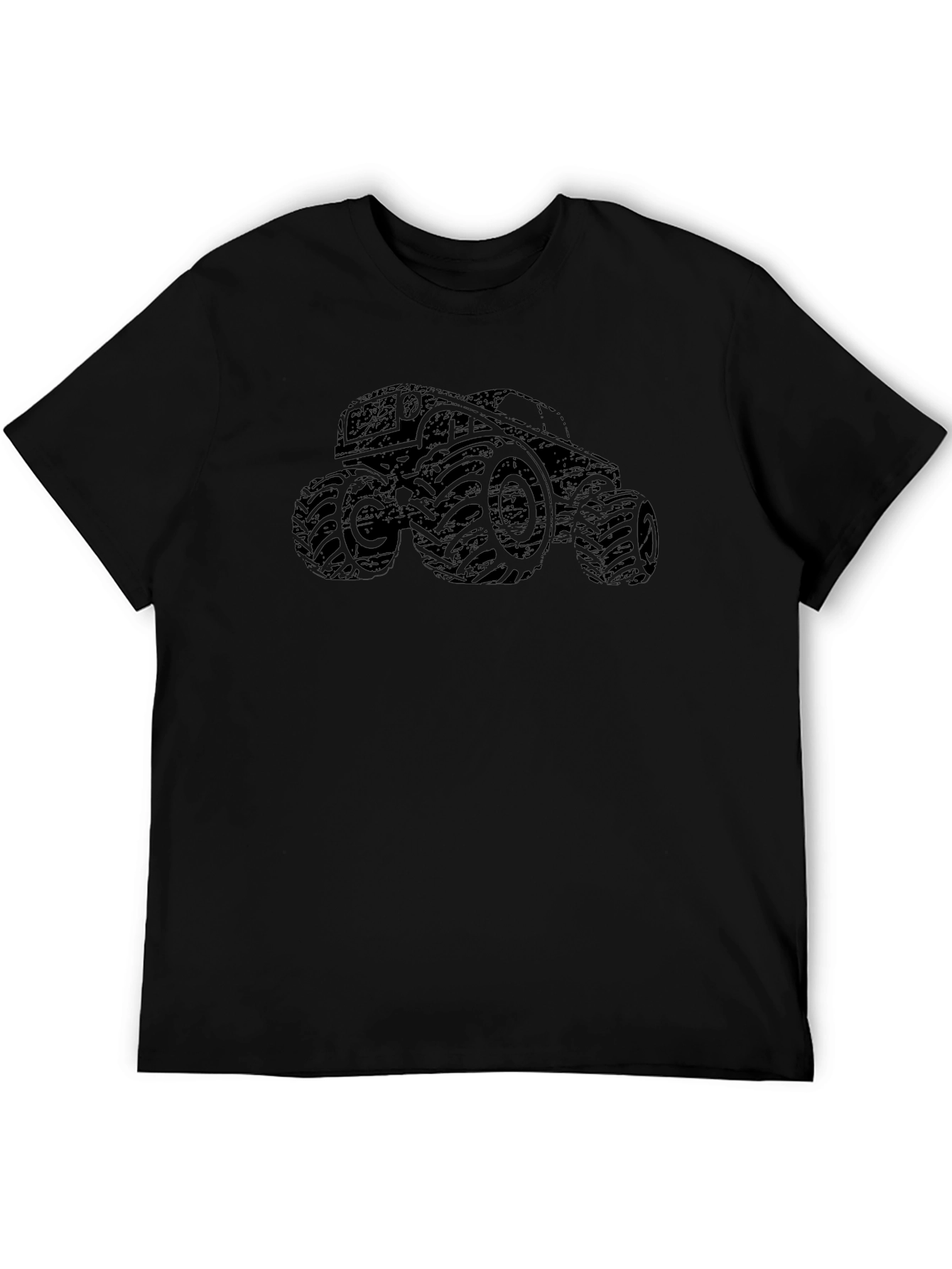 Monster Truck Graphic Tee - Black T-Shirt