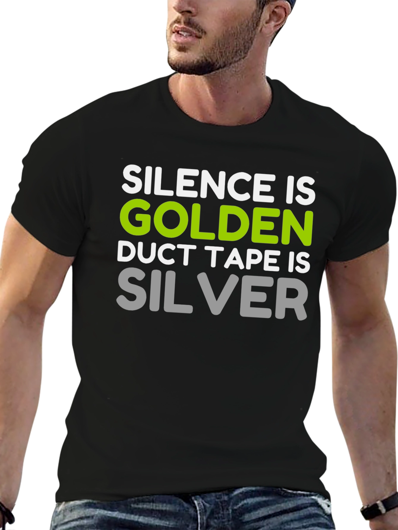 Silence is Golden Funny T-Shirt