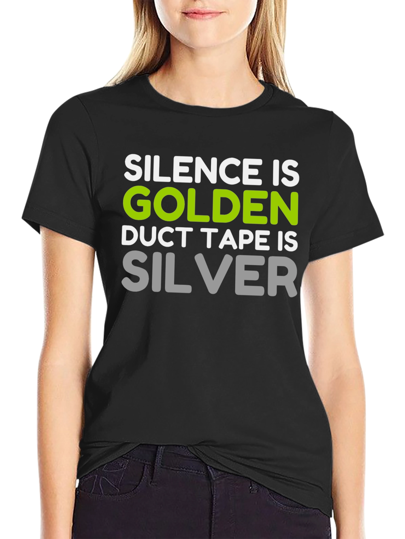 Silence is Golden Funny T-Shirt