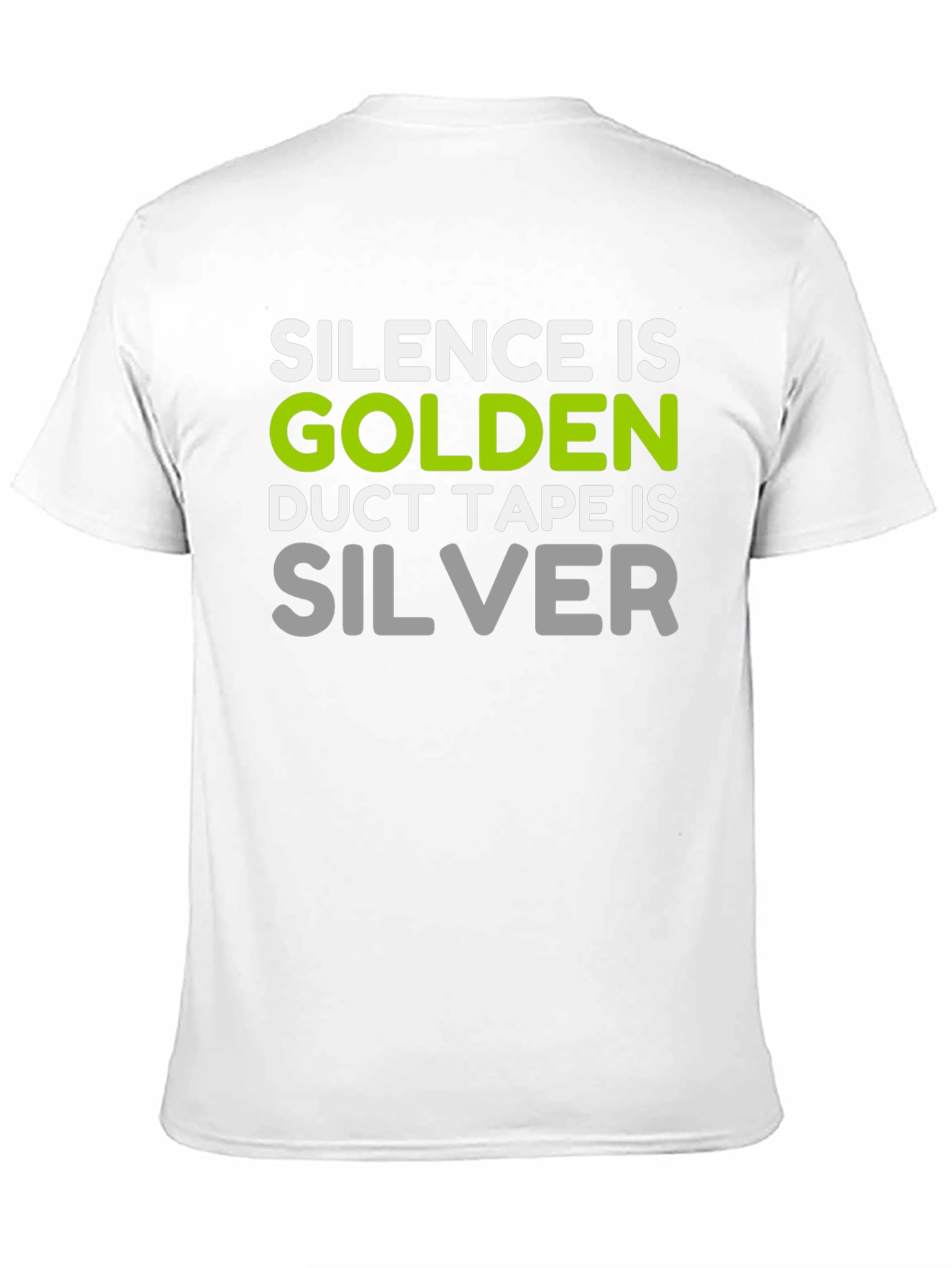 Silence is Golden Funny T-Shirt