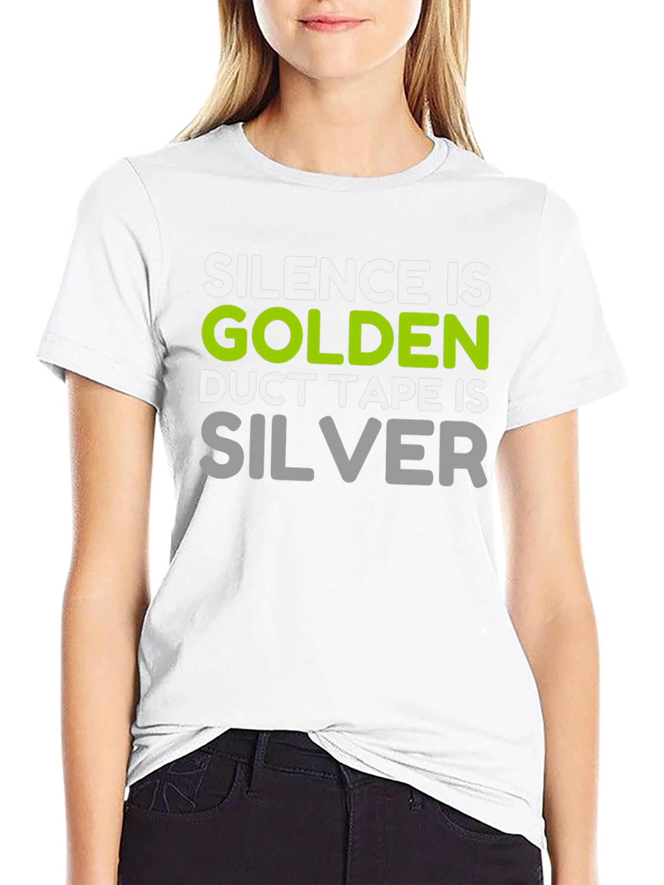 Silence is Golden Funny T-Shirt