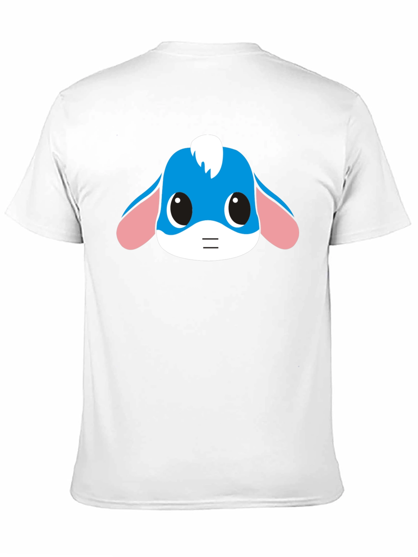 Cartoon Eeyore Graphic Black T-Shirt