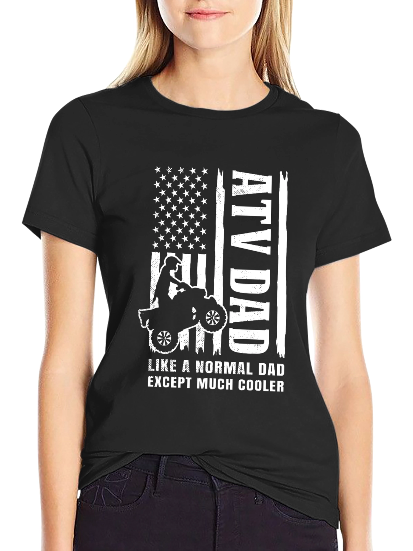 ATV Dad T-Shirt - Cool Fathers Day Gift