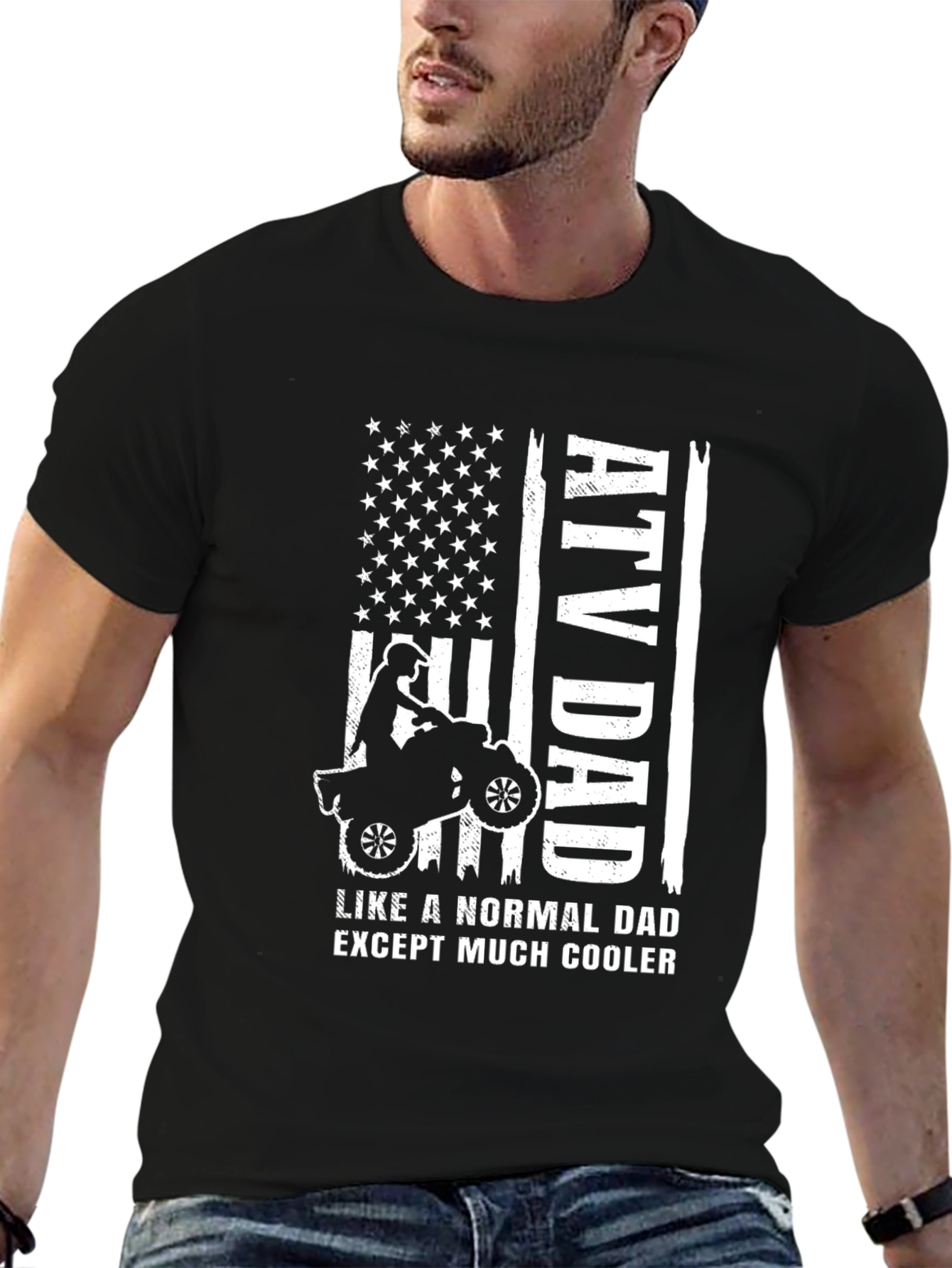 ATV Dad T-Shirt - Cool Fathers Day Gift