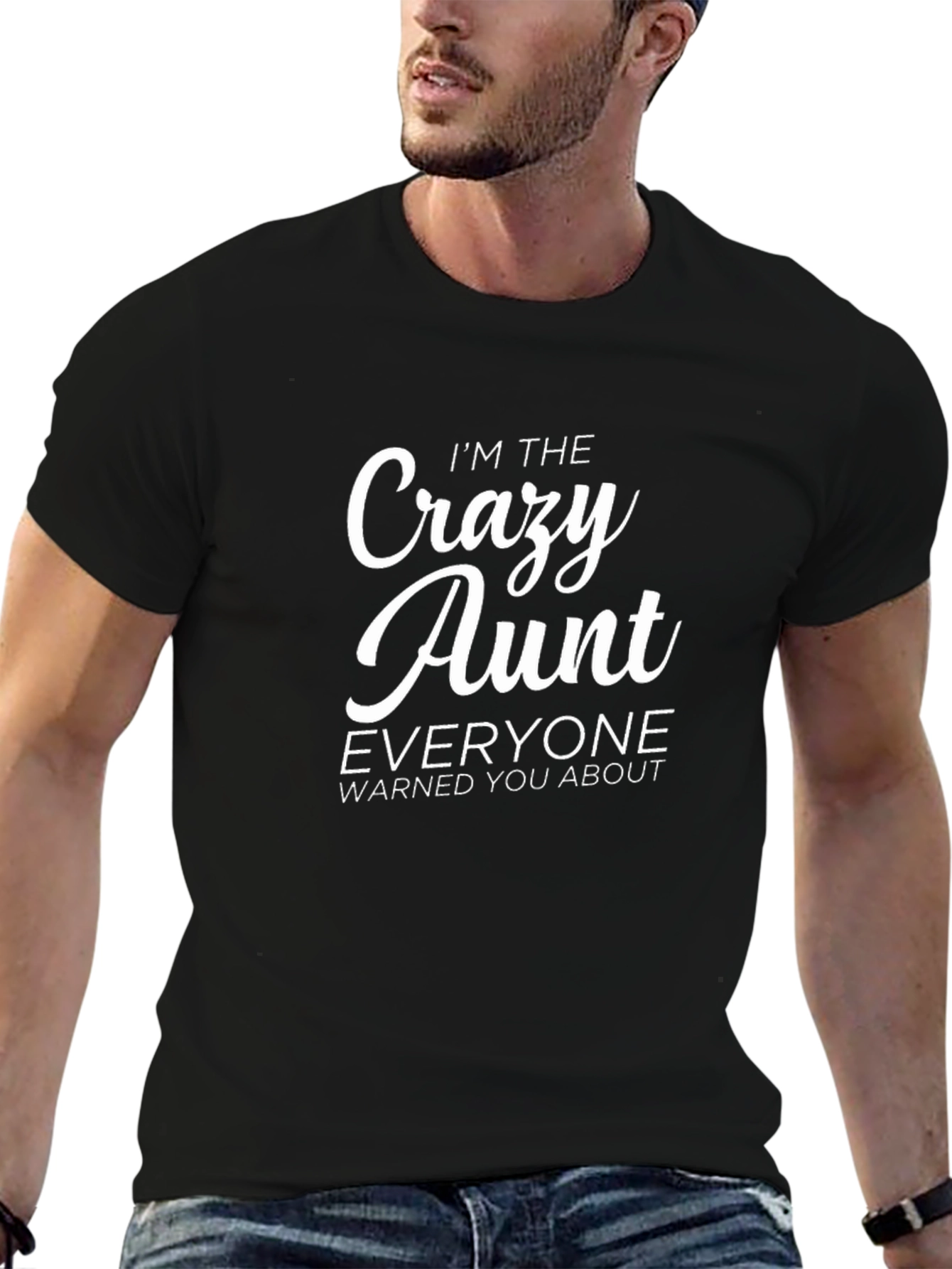 Crazy Aunt T-Shirt - Funny Novelty Tee