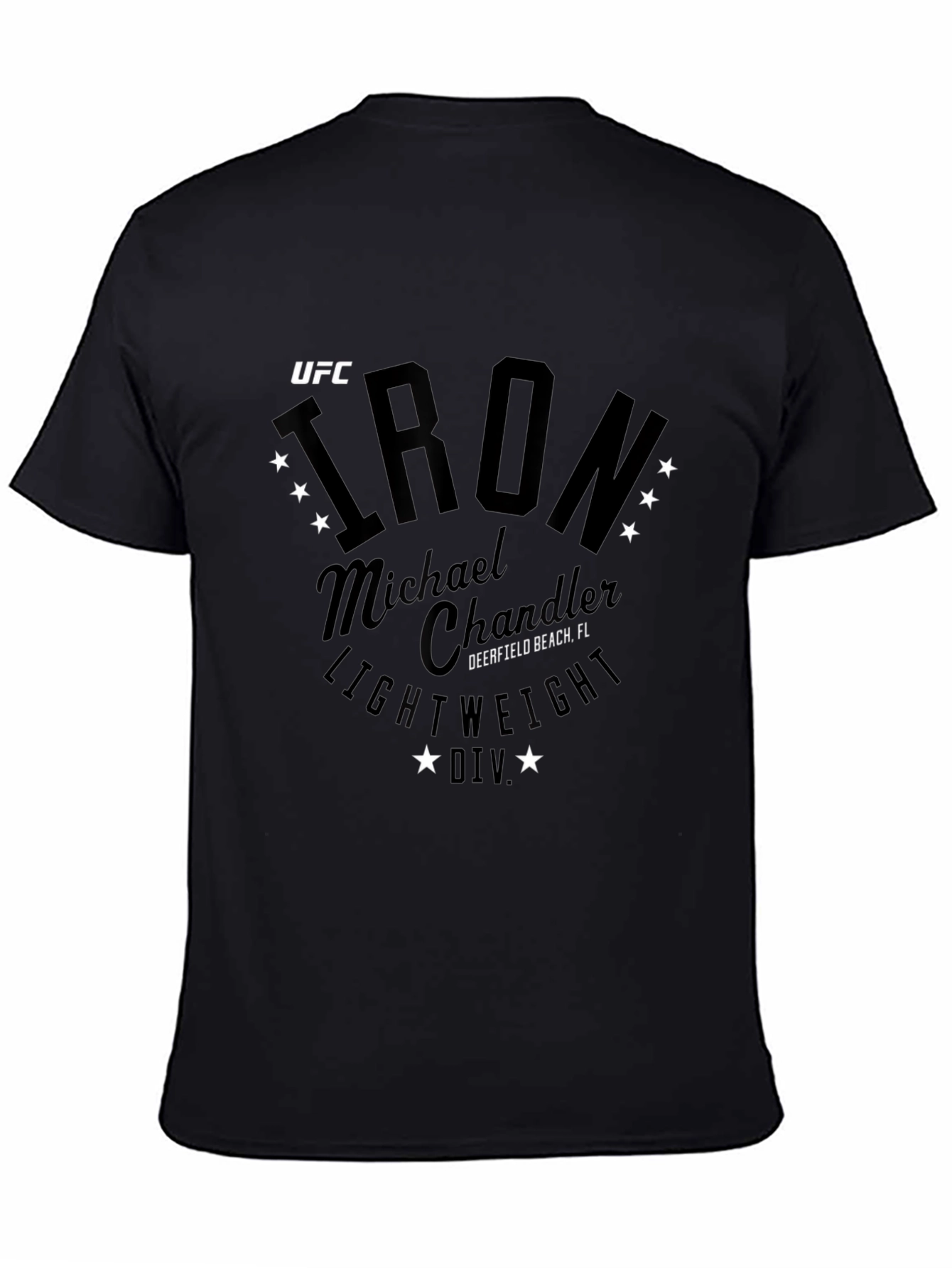 UFC Iron Michael Chandler Black T-Shirt
