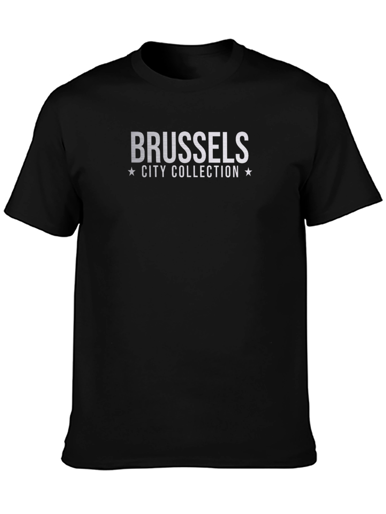 Brussels City Collection Graphic Tee - Black