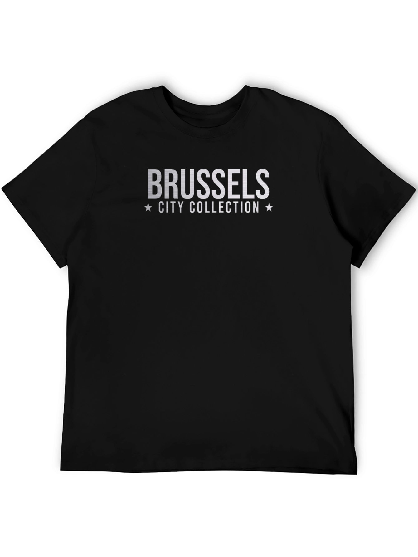 Brussels City Collection Graphic Tee - Black