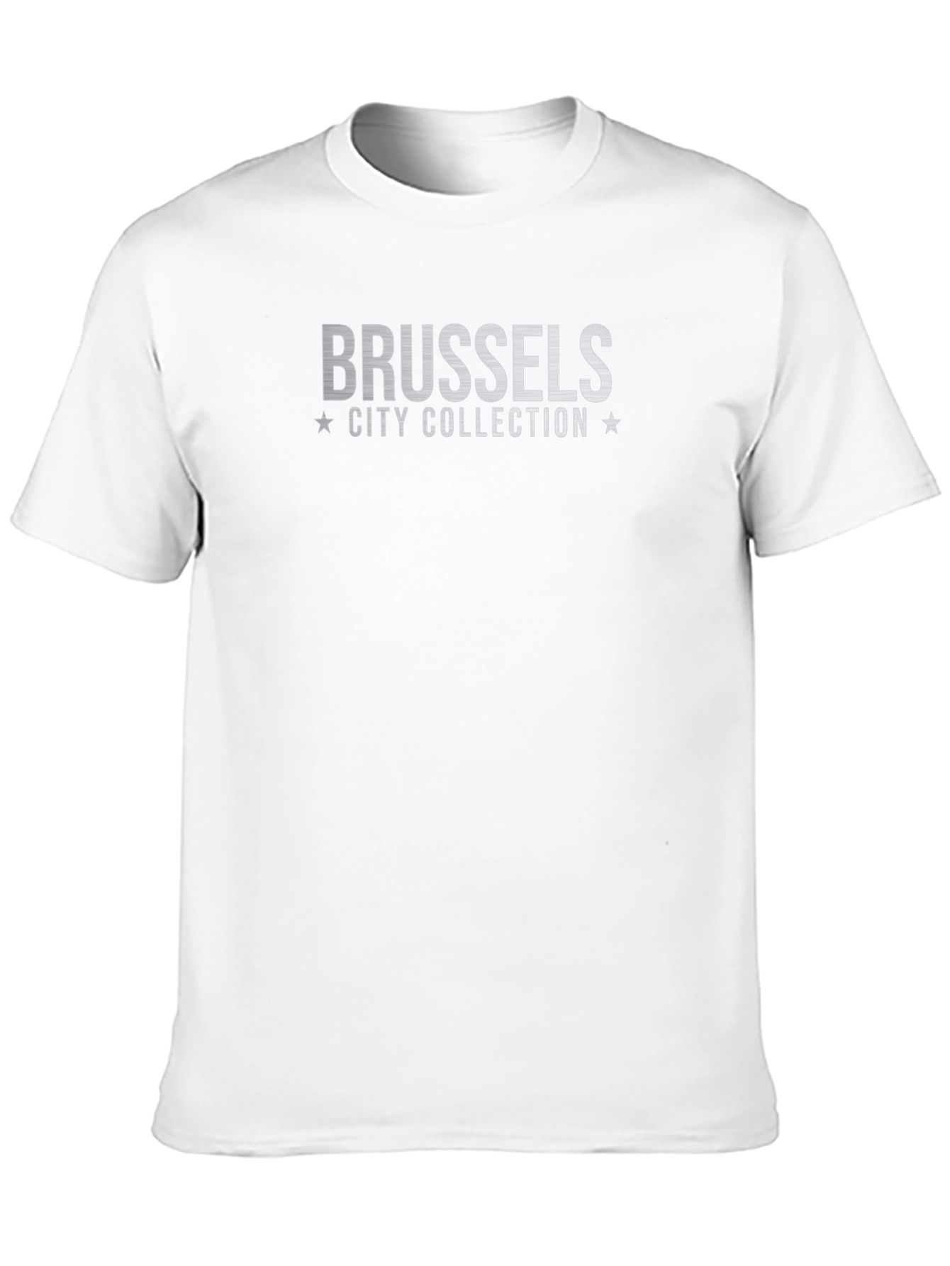 Brussels City Collection Graphic Tee - Black
