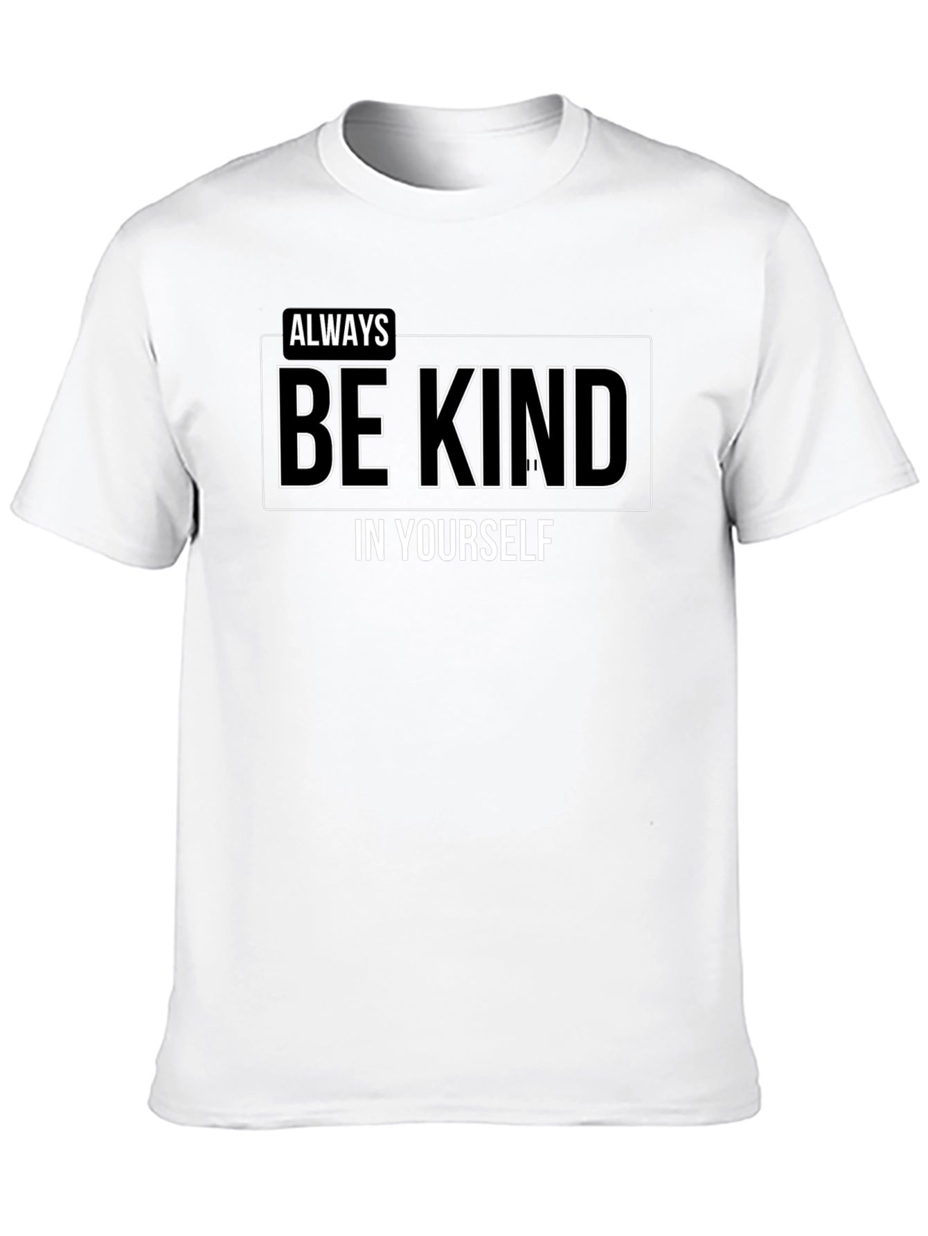 Always Be Kind Graphic Tee - Black