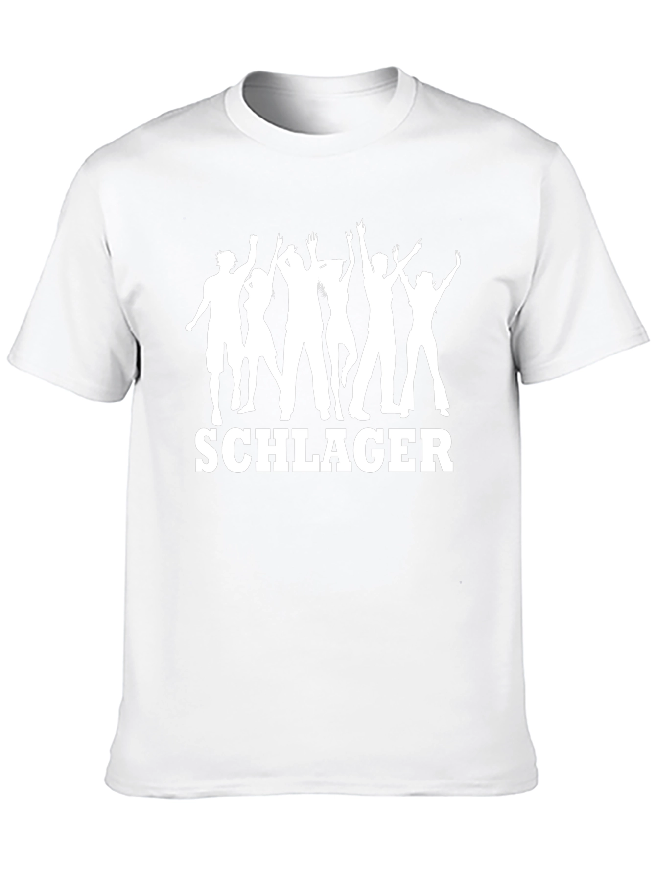 Schlager Party T-Shirt - Black