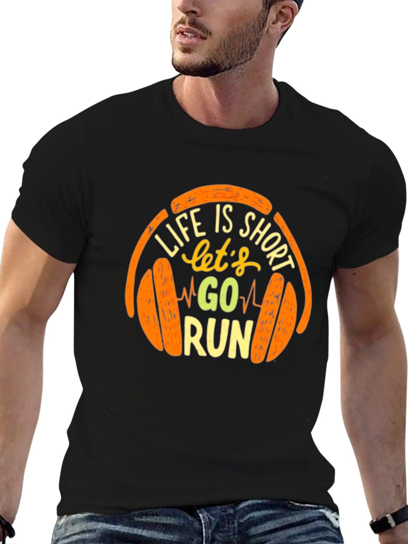 Life is Short Go Run T-Shirt