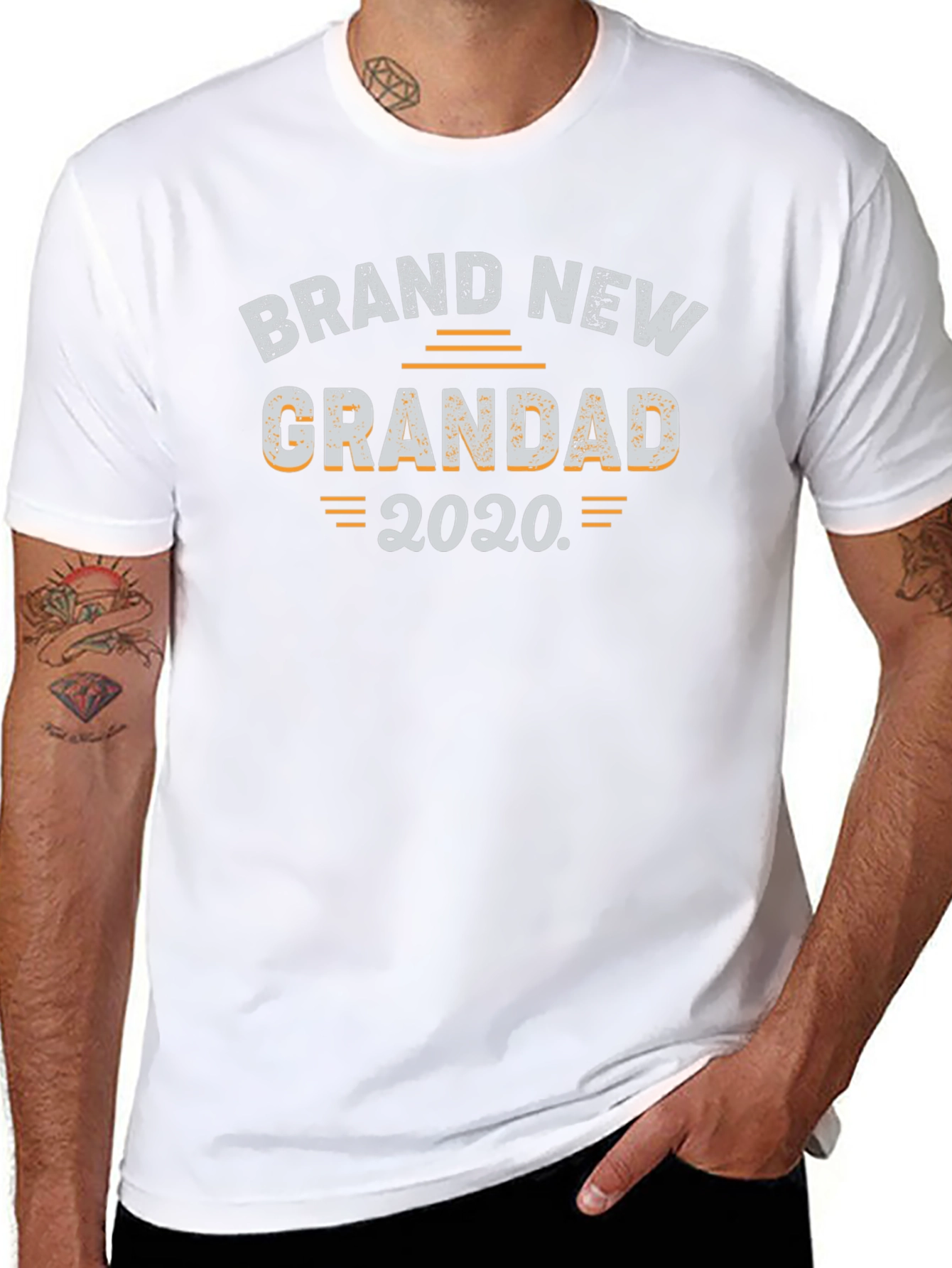 Brand New Grandad 2020 Black T-Shirt