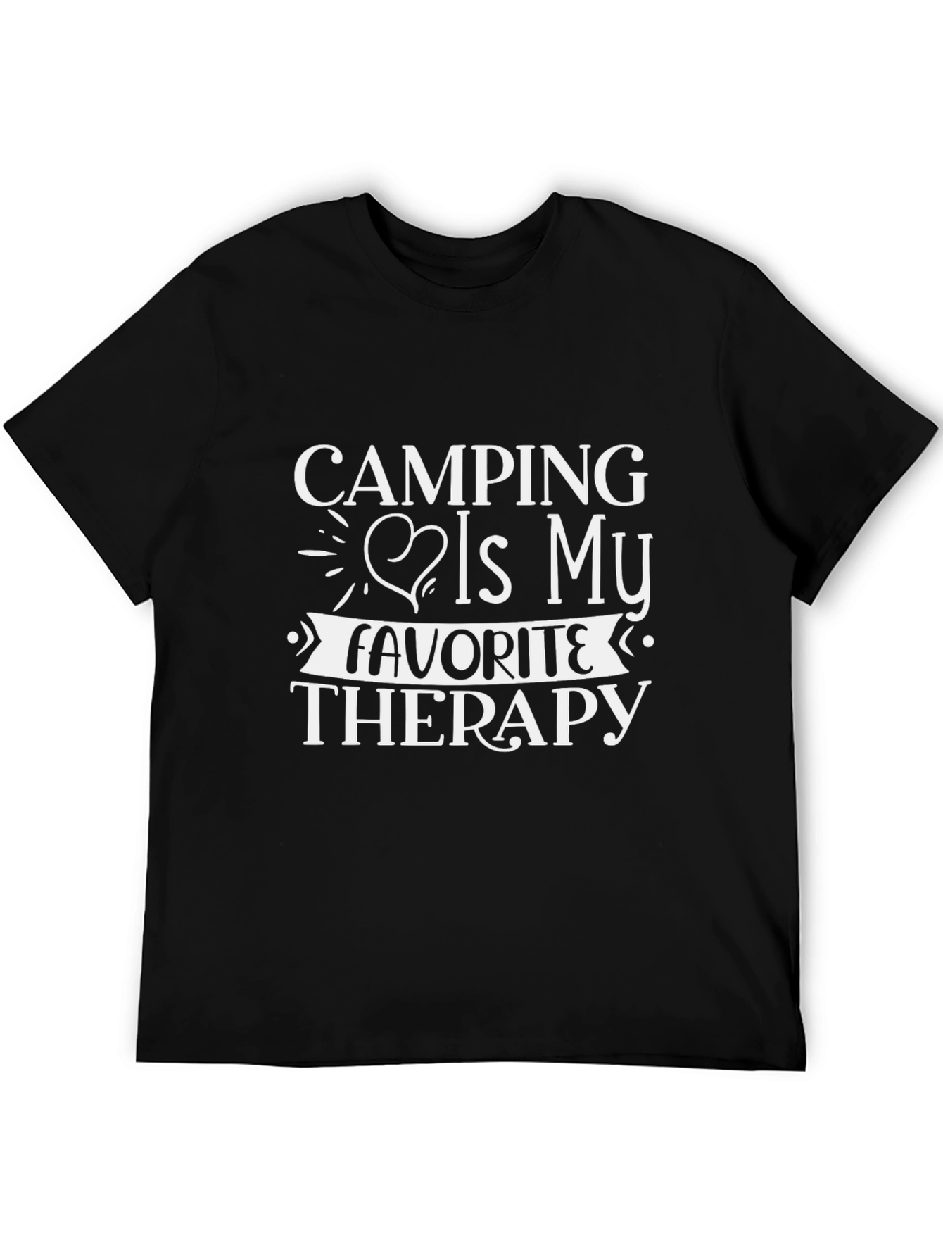 Camping Is My Favorite Therapy T-Shirt