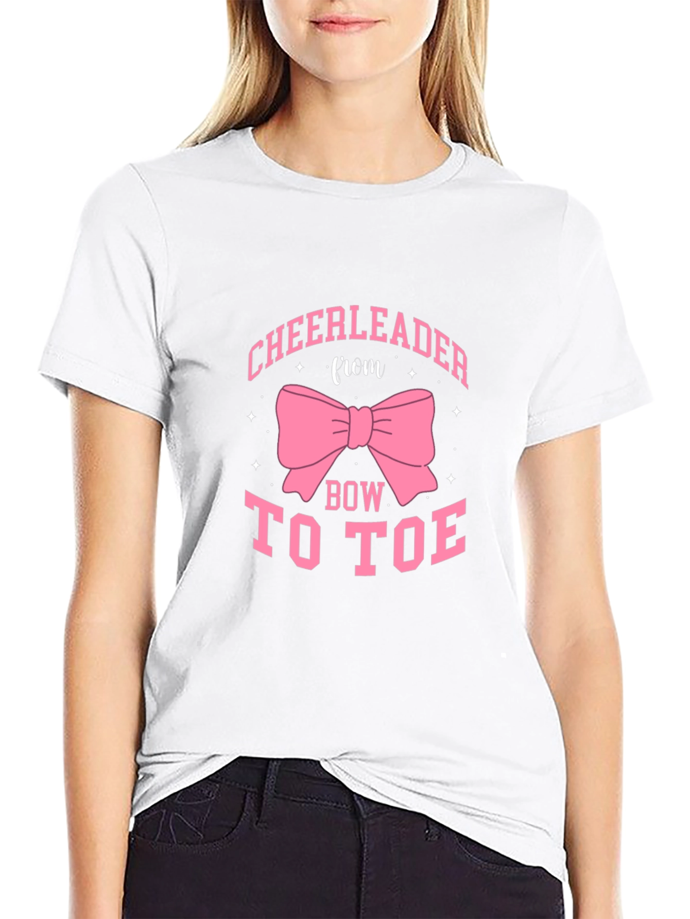 Cheerleader Bow to Toe T-Shirt