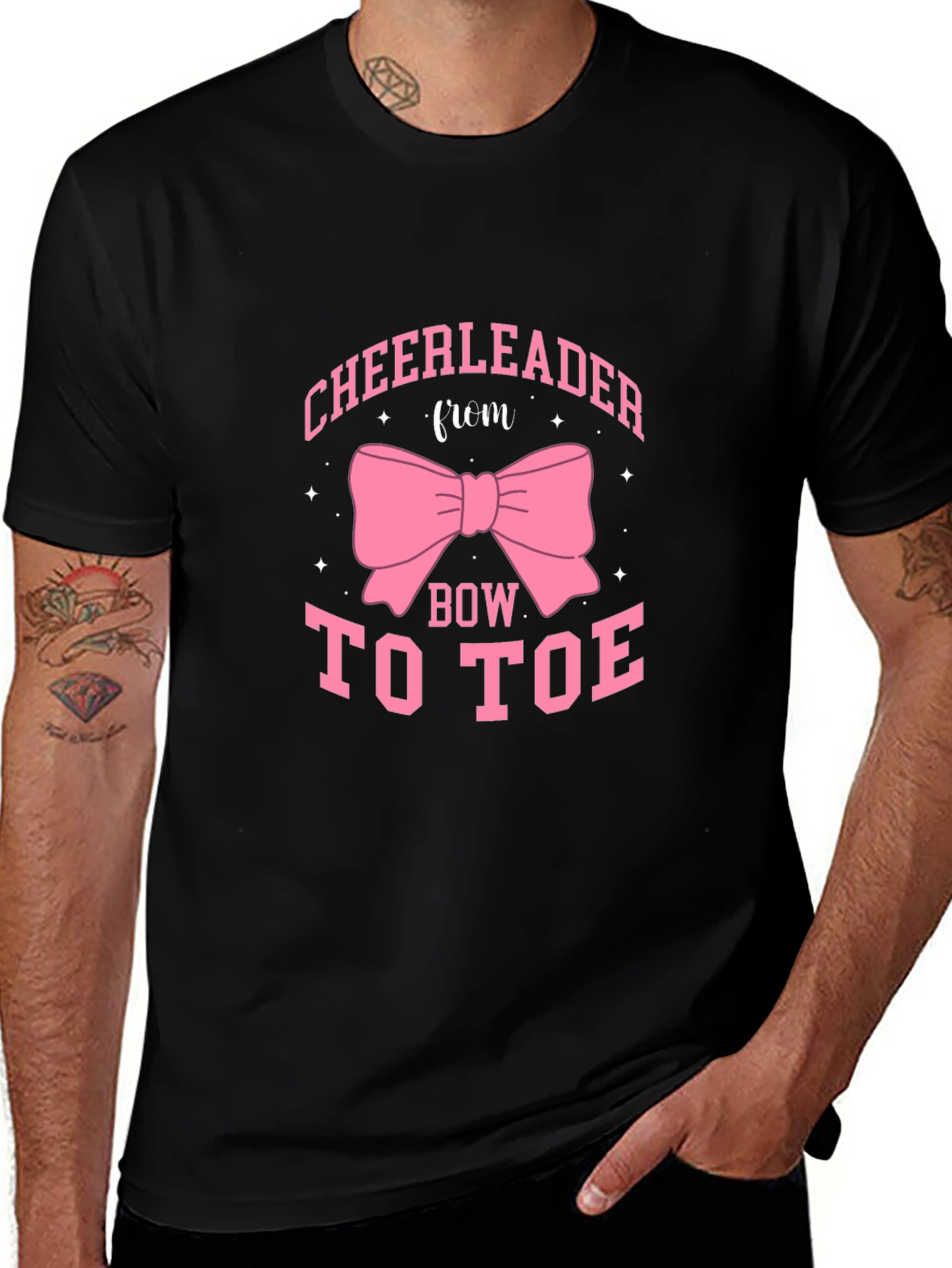 Cheerleader Bow to Toe T-Shirt