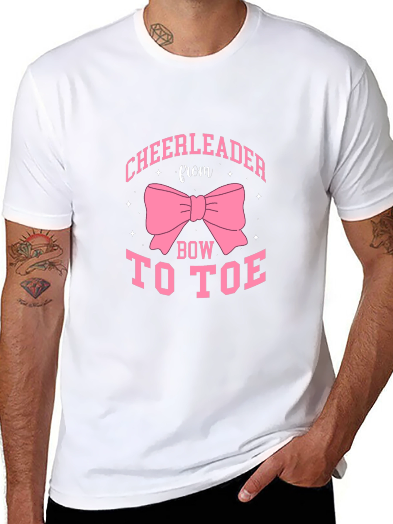 Cheerleader Bow to Toe T-Shirt