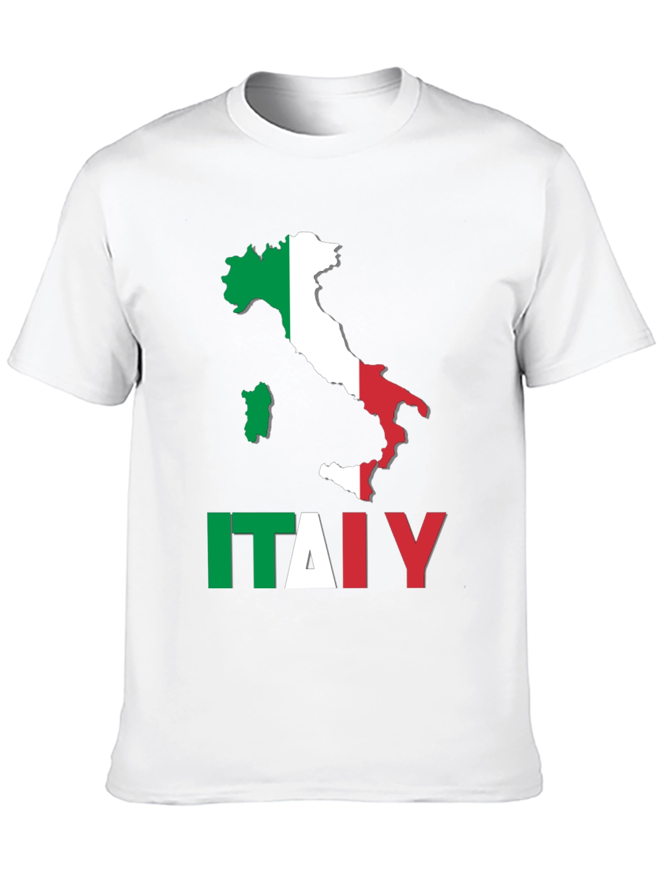 Italy Map Flag T-Shirt - Italian Pride